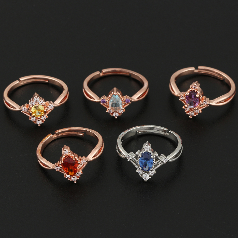 Glitz Design Fashion Princess Tiara Crown Diamond Ring 0.50 carat total  weight Band Style 18K Gold (G-H/VS1-VS2)